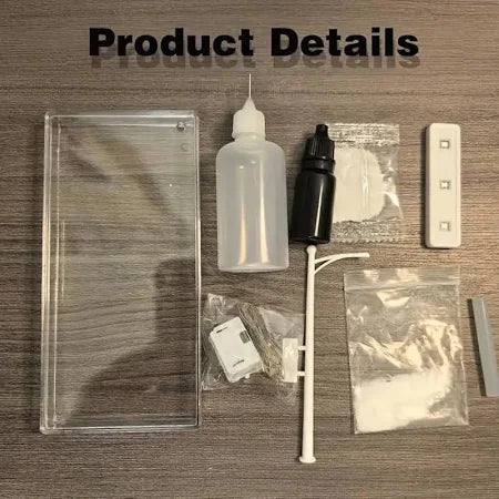 DERIKO DIY Snowfall Lamp with Street Light Snow lamp– Handmade Snow Scenery Night Light for Christmas Decor, Birthday Gifts, and Family Fun