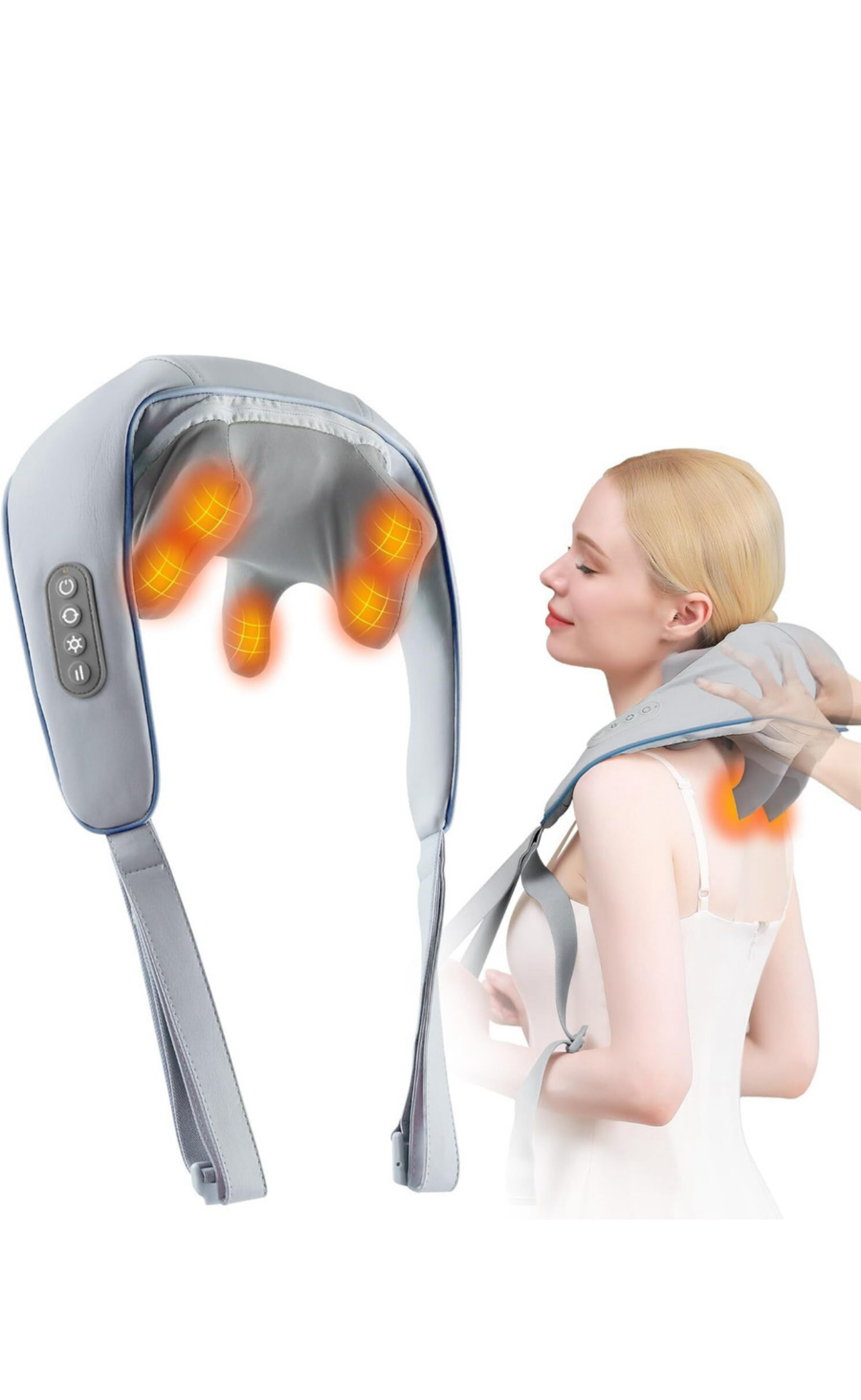Rechargeable Neck And Shoulder Massager